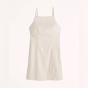 Abercrombie & Fitch Cream Mini Dress